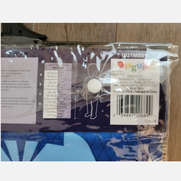 NWT Disguise PJ Masks Catboy Halloween Costume Cosplay 3T-4T Blue Superhero New - Picture 11 of 14